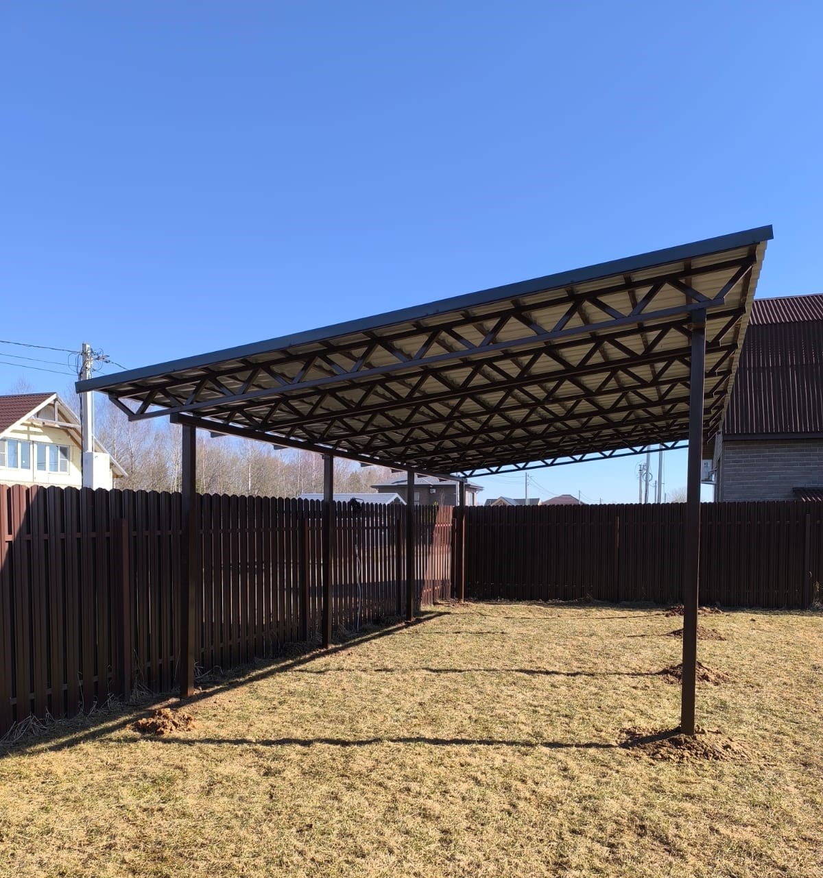 Навес для автомобиля