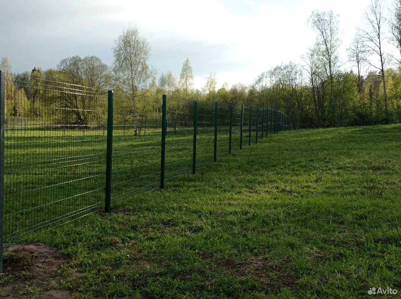 Забор из 3D-сетки в Чехове