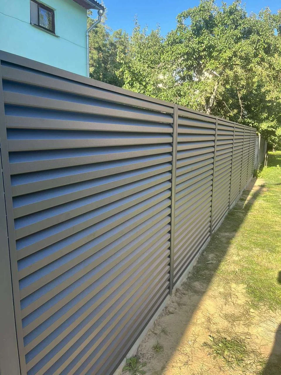 Забор-жалюзи